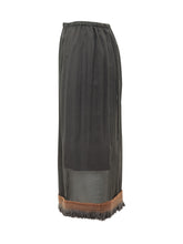 TELA - Gonna Ophelia Midi con Bordo Sfrangiato -  - LIDIASHOPPING® - Official Website