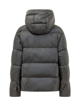 POLO RALPH LAUREN - Piumino con Cappuccio e Logo Ricamato - Nero - LIDIASHOPPING® - Official Website