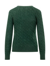POLO RALPH LAUREN - Julianna Cable Knit Sweater - Green - LIDIASHOPPING® - Official Website