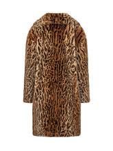 STAND STUDIO - Camille Coat with Animal Print - Multicolor - LIDIASHOPPING® - Official Website