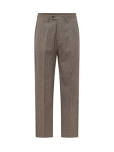 MARSEM - Pantaloni Palazzo con Pinces - Marrone - LIDIASHOPPING® - Official Website