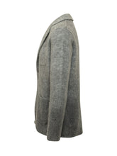 SANFREDI - Giacca Uomo Monopetto con Revers Classici - Grigio - LIDIASHOPPING® - Official Website