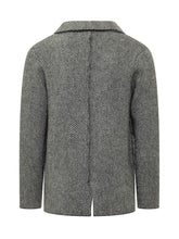 SANFREDI - Giacca Uomo Monopetto con Revers Classici - Grigio - LIDIASHOPPING® - Official Website