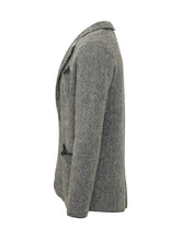 SANFREDI - Giacca Uomo Monopetto con Revers Classici - Grigio - LIDIASHOPPING® - Official Website