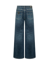 LOIS - Skater Loose Wide Leg Jeans - Blue - LIDIASHOPPING® - Official Website