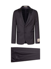 CORNELIANI CC COLLECTION - Abito Uomo Monopetto con Revers Classici - Blu - LIDIASHOPPING® - Official Website