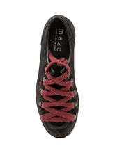 MAZE SHOES - Scarpa Stringata con Suola Carrarmato - Nero - LIDIASHOPPING® - Official Website