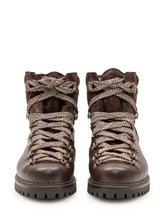 MAZE SHOES - Scarponcino Stringato con Suola Carrarmato - Marrone - LIDIASHOPPING® - Official Website
