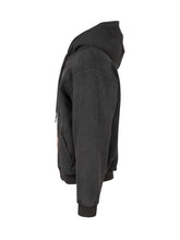 KIDSUPER - Felpa con Cappuccio e Applicazione Occhio - Nero - LIDIASHOPPING® - Official Website