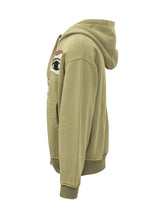 KIDSUPER - Felpa con Cappuccio e Volto Applicato - Verde - LIDIASHOPPING® - Official Website