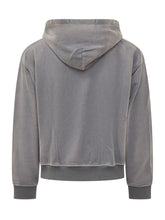 KIDSUPER - Felpa con Cappuccio e Volto Applicato - Grigio - LIDIASHOPPING® - Official Website
