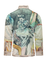 KIDSUPER - Camicia con Stampa Figurativa e Scritte - Multicolore - LIDIASHOPPING® - Official Website