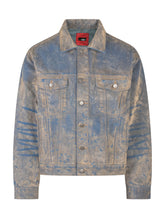 KIDSUPER - Jeans Ampi con Stampa Figurativa - Blu - LIDIASHOPPING® - Official Website
