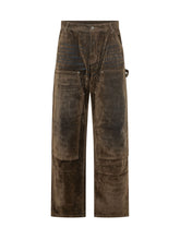 KIDSUPER - Pantaloni Cargo con Maxi Tasche Applicate - Marrone - LIDIASHOPPING® - Official Website