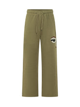 KIDSUPER - Pantaloni in Felpa con Applicazione Occhio - Verde - LIDIASHOPPING® - Official Website