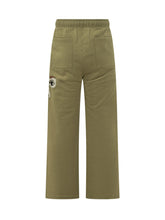 KIDSUPER - Pantaloni in Felpa con Applicazione Occhio - Verde - LIDIASHOPPING® - Official Website