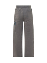 KIDSUPER - Pantaloni in Felpa con Applicazione Occhio - Grigio - LIDIASHOPPING® - Official Website