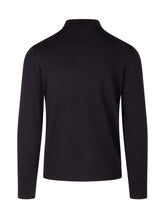 KNIT DE MONSIEUR - Camicia in Lana Merino con Tasche Applicate - Blu - LIDIASHOPPING® - Official Website